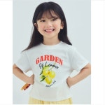 탑텐키즈 여아 소프트 코튼 그래픽 티셔츠 MKF2TS2004