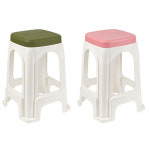 제이와이홀딩스 1 1 국산 화장대 체어 보조 스툴 간이의자 2개 카키