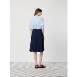 씨씨콜렉트 리본 타이 셔링 블라우스 C252MSC332