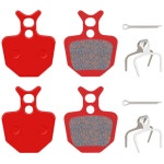 포뮬러 원 FR R0 R1 RX R1R 메가 C1 CR3 T1 디스크 브레이크용 브레이크 패드 2쌍 - 산악 자전거 도로 MTB에 적합