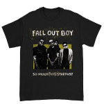 FALL OUT BOY 유니 성인용 표준 Smfs 밴드 포토 티