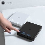 홈카페 전자저울 커피 베이킹 타임모어 바리스타 핸드드립 가정용 카페 블랙화이트