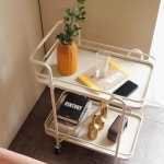 이동식 가정용서빙카트 트롤리 트레이 주방카트 심플