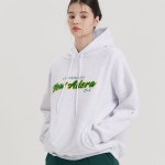 아도라 아도라 뉴 후드 - 화이트멜란지 기모