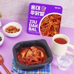 홍대쭈꾸미 홍대쭈닭발 180g 3팩 양념쭈꾸미닭발 전자렌지 간편식 안주 반찬