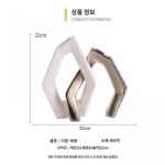 한 쌍의 꽃병 장식 경쾌한 럭셔리 고급스러운 거실 꽃꽂이 소구경 웨딩 장식