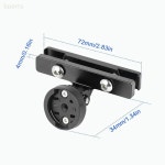 자전거 레일 후면 브래킷 시트 포스트 마운트 램프 스탠드 레이더 라이트 1 A