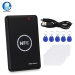 NFC 스마트 카드 리더기 고리 프로그래머 태그 복사기 RFID UID IC EM 열쇠 ID 13 USB T5577 EM4305 125KHZ 56MHZ