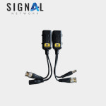 에시르 SG-815HD AHD TVI CVI용 UTP 발룬 송수신기
