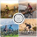 하핑턴 자전거 변속 케이블 하우징 세트 범용 브레이크 기어 변속기 사이클링 시프트 와이어 교체 키트