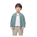 믹스 체크 셔츠 G23KBB040-T