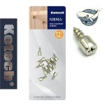 견고한 가구 고정대 나무 다보피스 선반 고정용