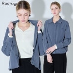 르오트 룸나인 Room 9 밑단 스트링 셔츠형 점퍼 택가격 98000원
