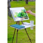 철제 알루미늄 이젤 접이식 야외 삼각 야외용 스틸 그리기