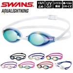 스완즈 SWANS 고글 SR-3Mre 라쿠텐 어른 수영 AQUALIGHTNING 수중 안경 경영 멋쟁이 풀 바다 피트니스 fina