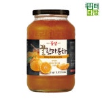 꽃샘 꽃샘 꿀한라봉차 1kg 유자차 레몬차 꿀생강차 한라봉차 감귤차 전통차 담터꿀생강차