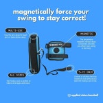 응용 비전 스포츠 스윙 락 마그네틱 야구 소프트볼 타격 트레이너 트레이닝 도구 보조