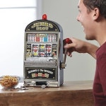 슬롯 머신 저금통 중형사이즈 복불복게임