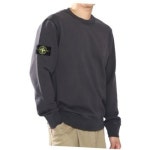 스톤아일랜드 STONE ISLAND 63051 Cotton Fleece Crewneck Sweatshirt Regular Fit 8015