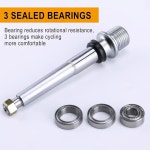 자전거 페달 - 9 16 플랫폼 로드 마운틴 BMX 시티 자전거용 밀폐 베어링 3종 경량 Multi-colored