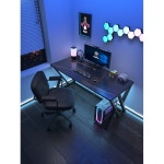 컴퓨터의자 매트 사무실 커버 1개 60x90 소음 긁힘 러그 회전