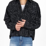 이브클로젯 트위드 크롭 자켓 6598