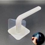 받침대 벽부착 다용도만능스틱 홀더