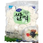평화에프앤비 업소용 식당 음식점 식자재 떡국재료 떡국떡 1 4kg