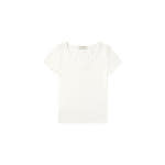 시야쥬 레트로 브이넥 슬림 반팔티 SITP5202