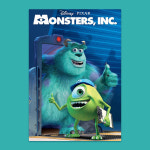 몬스터 주식회사 포스터 영화 브로마이드 몬스터대학교 인테리어 방꾸미기 벽꾸미기 촬영소품 1개 A3 3번