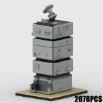 Moc 빌딩 벽돌 유명한 스타 영화 모델 제국 타워 기술 모듈 형 블록 선물 크리스마스 장난감 DIY 세트 조립