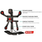 BAS UFC 바디 액션 시스템 - 완전히 조절 가능한 펀칭 킥 패드 무술 훈련 MMA 복싱 가라테 무에타이 등 Deluxe