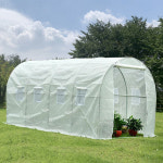 씨앤케이코리아 CNK 터널형 조립식 비닐하우스 온실 채소용 텃밭 422