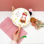 토단 보석 십자수로 꾸미는 종이태슬 부채 - 1인세트 어린왕자