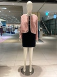 나이스클랍 NICE CLAUP 에코퍼 크롭자켓 N234MWF953