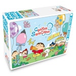 소풍 짱구는 못말려 직소퍼즐 100pcs 퍼즐 짱구시리즈 짱구 그림 조각 맞추기 놀이 캐릭터