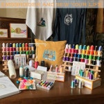 자수 퀼팅 재봉 실을 위한 걸이 고리가 새로운 브로쓰레드 2X60 스풀 나무 랙 실 홀더 정리함 60 Spools