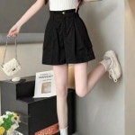 에이치플러스몰 여성 여름 데일리 하이웨스트 데일리 클래식 밴딩 카