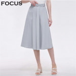포커스 맞주름벨트셋플레어스커트 VFI4M1SK8151