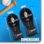 스포츠 무제한 야구 슬라이딩 미트 유소년 오른손 또는 왼손 소프트볼용 Adult