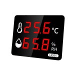 LED 벽걸이 온도 온습도계 대형 디지털 습도계 농장 온실 산업용 실험실 온도계 전광판