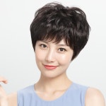 인모 볼륨 숏컷 통가발 여성커트가발