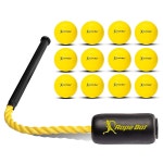 로프 배트 - 최고의 타격 시스템 야구 소프트볼 스윙 트레이너 트레이닝 도구 보조 도구 1 Ultimate Rope Bat Combo