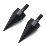 오토바이 뾰족 쇠징 스파이크 볼트 앞유리 페어링 번호판용 부품 1 2pcs MT218-004-BK
