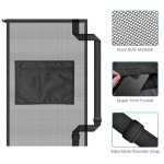 브로투 드로스트링 백 헤비 듀티 메시 짐 스트링 백팩 수영 요가 비치 운동 장비용 포켓