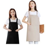 고급형 H형 민자 식당 주방 방수 앞치마 테릴렌 소재 카페 화원 꽃집 미용실 H형앞치마