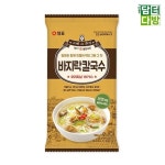 샘표식품 바지락칼국수 100 3g X 10개가정용 간편조리식 사리 국수면 사리면 잔치 즉석 간리 간편식 간편
