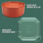 거버 기어 콤플렉스잇 식기 세트 - 폴 로필렌 캠핑 조리기구 휴대용 야외 접시 4개 그릇 믹싱 볼 1개