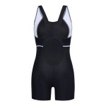 레노마 배색 X백 반신 수영복 GS2F865