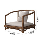 원목 좌식테이블 차탁자 테이블 다도 길이60x너비40x높이40cm A타입 교자상 메인 의자 쿠션 조립하다